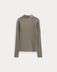 Tie-Neck Top in Butterluxe | Taupe