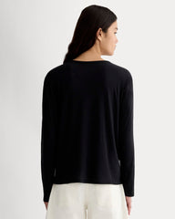 The Air Long-Sleeve Tee | Black