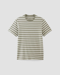The Premium-Weight Crew | Uniform | Mariner Stripe / Shadow / Bone