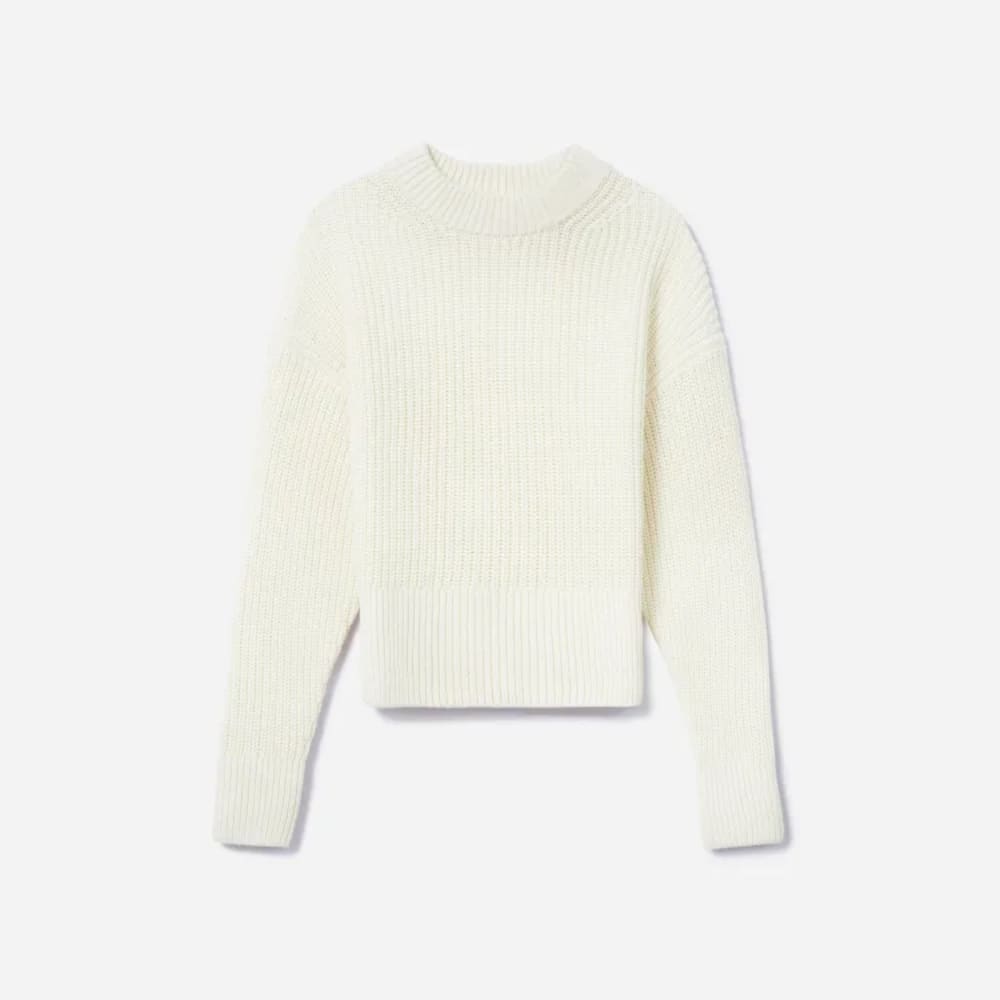 The Texture Cotton Crew | Canvas Tan