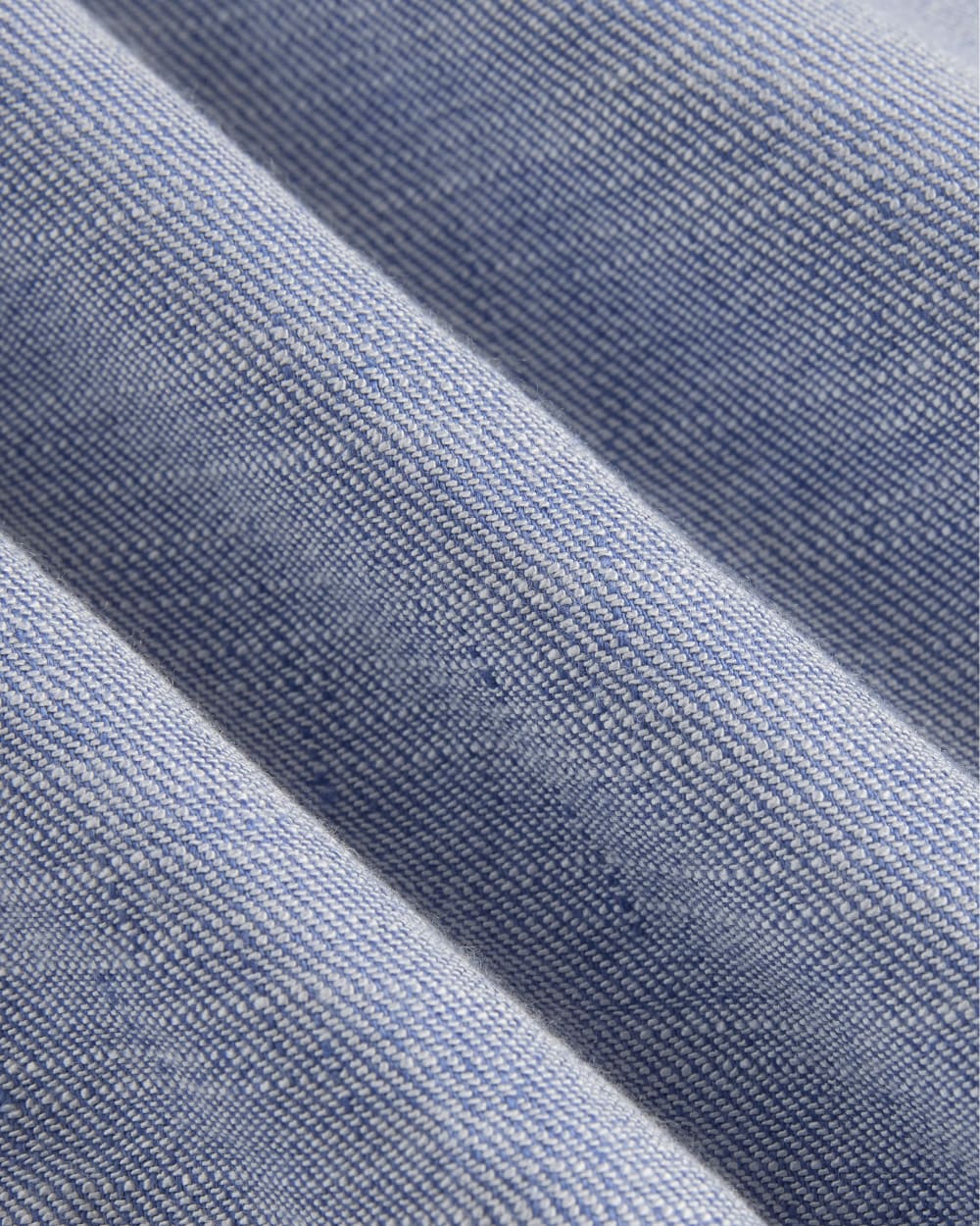 The Square Tank in Stretch Linen | Chambray
