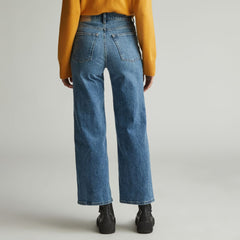 The Way-High® Sailor Jean | Sail Blue | 27.5" Inseam