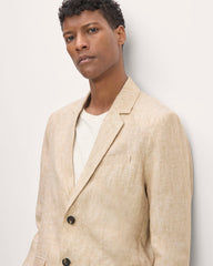 The Linen Blazer | Cornstalk Chambray