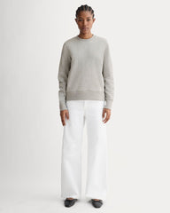 The Off-Duty Terry Crew | Heathered Grey