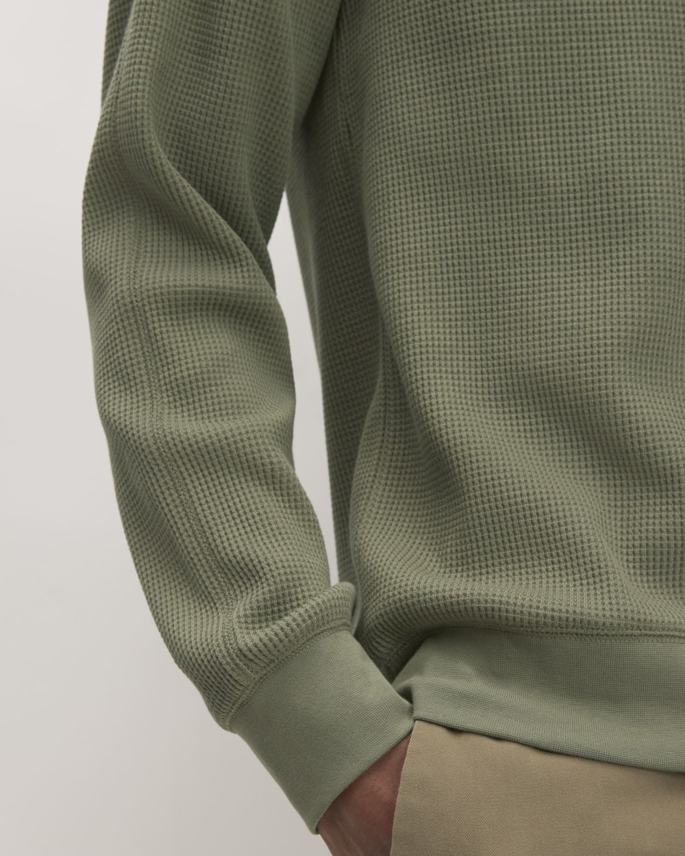 The Waffle-Knit Hoodie | Kalamata