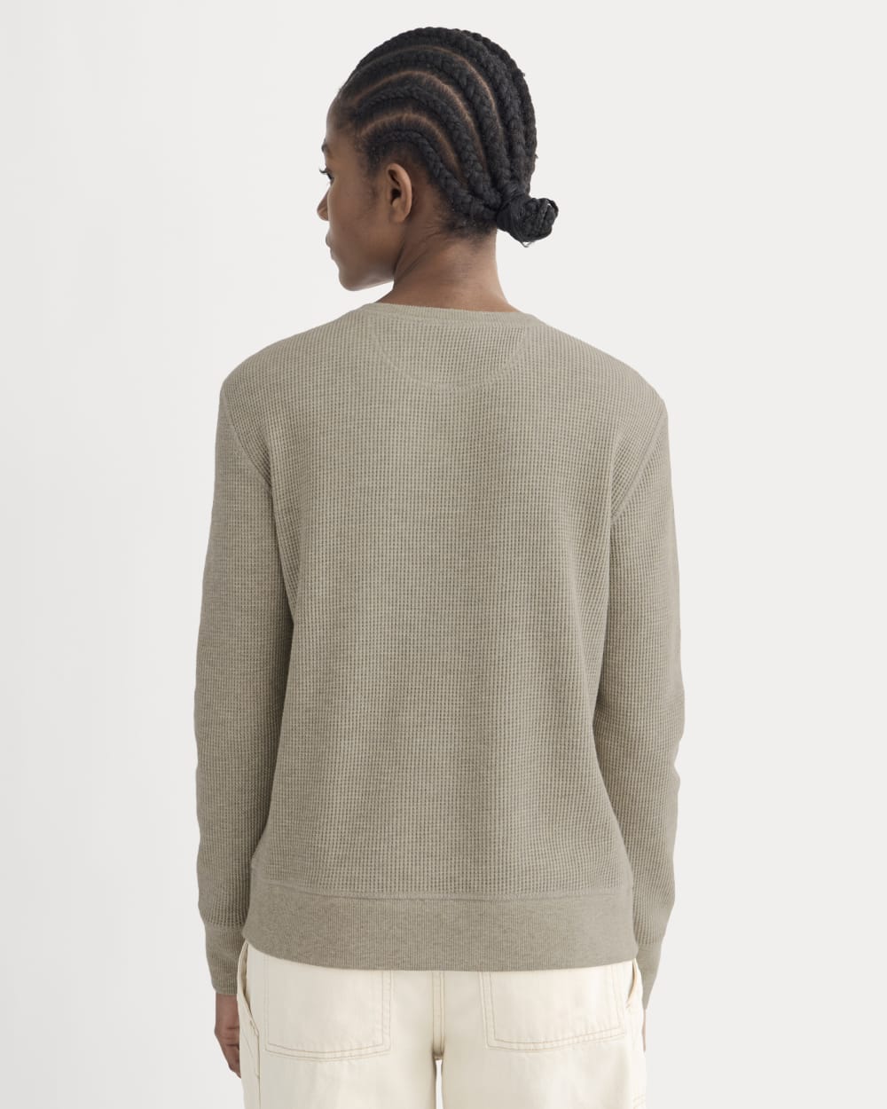 The Waffle Henley | Oatmeal Heather