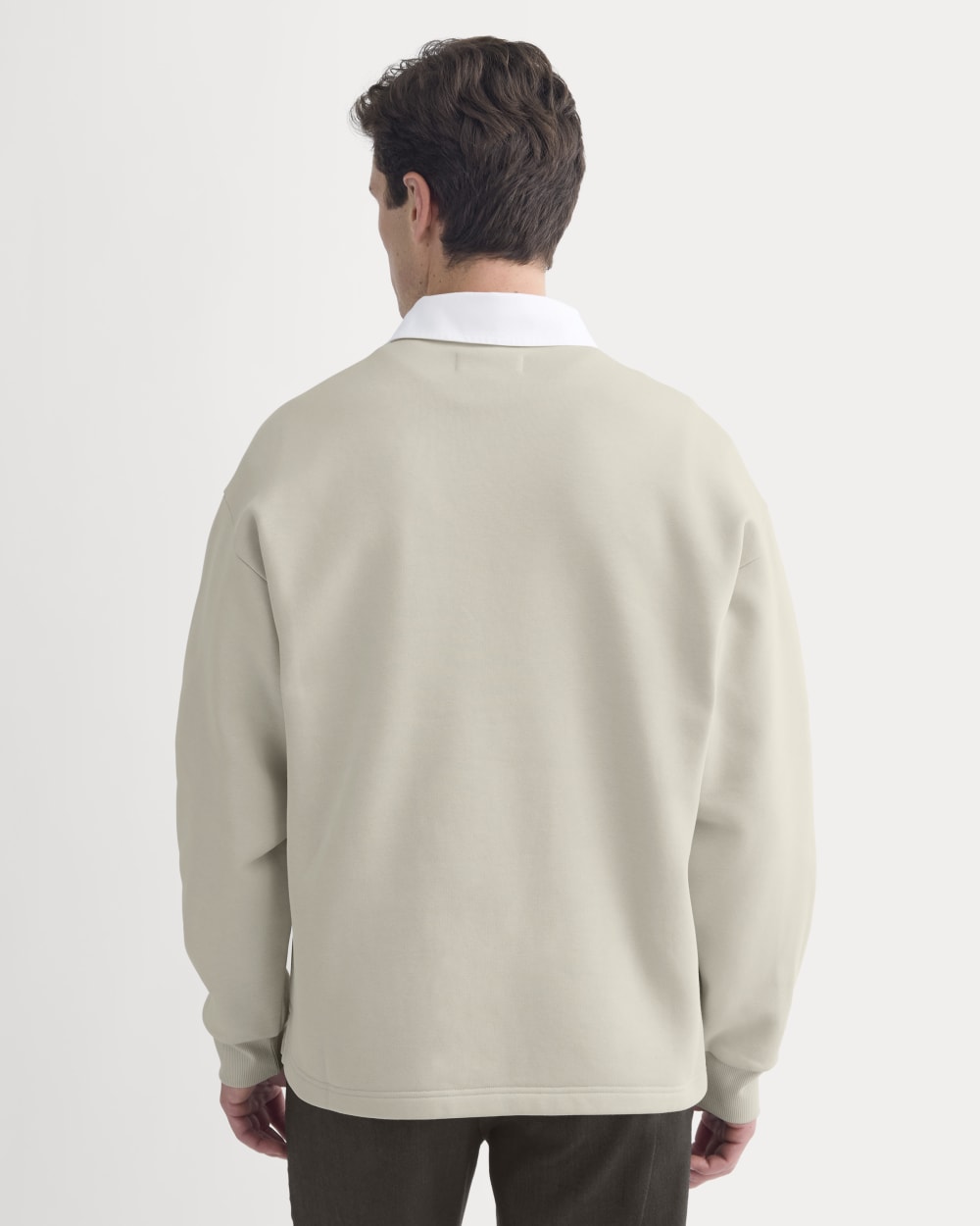 Luxe Fleece Rugby Polo | Peyote