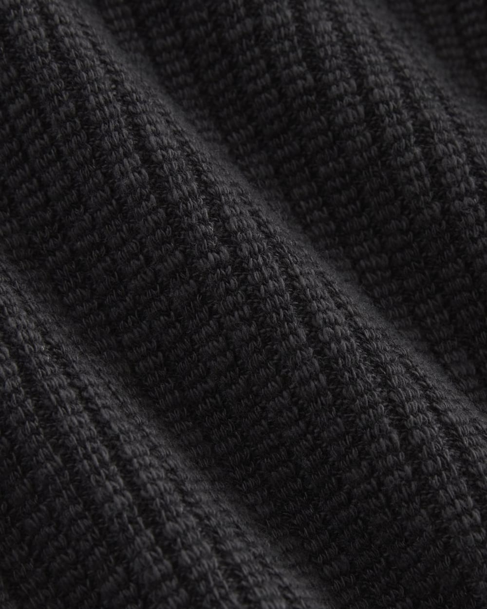 The Cozy Rib Long-Sleeve Tee | Black