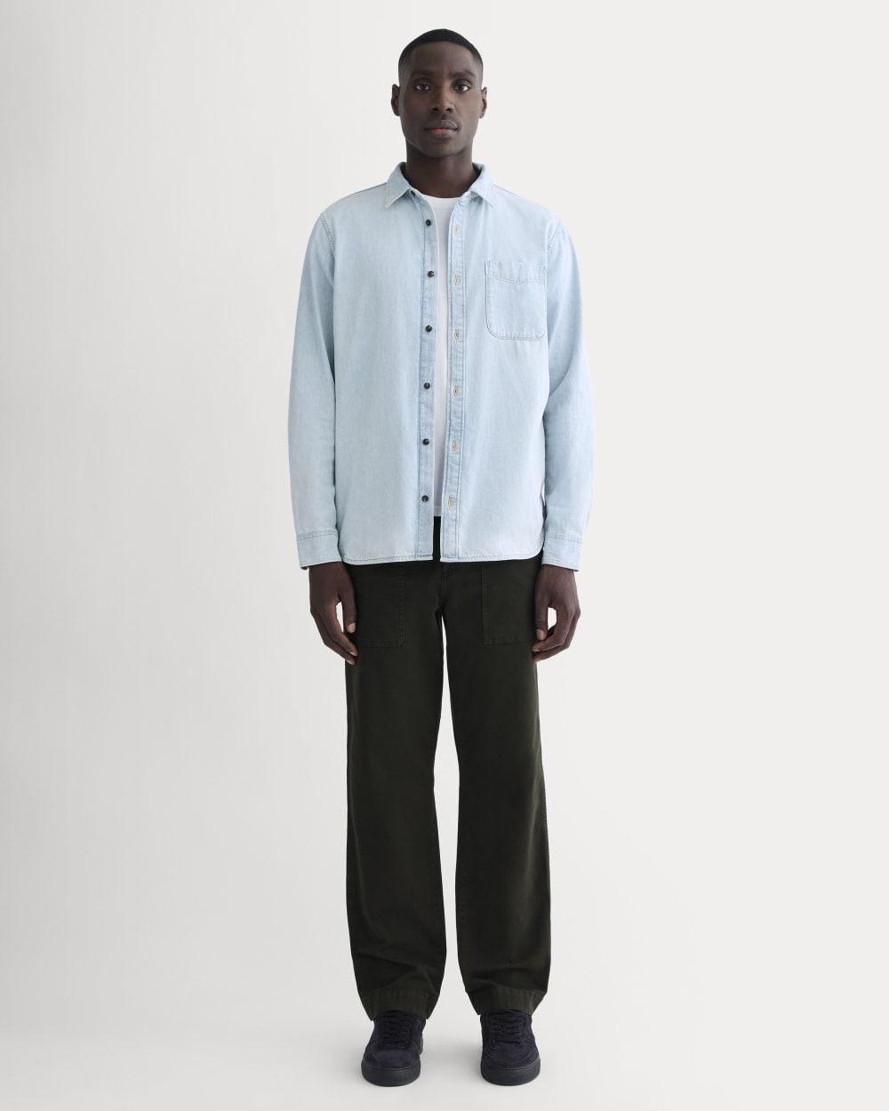 The Canvas Relaxed Pant | Black